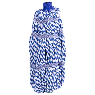 Насадка МОП для швабры самоотжимной скручивающейся 601471, микрофибра, 32 см, двуцветная, LAIMA, 601491 601491