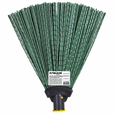 Метла синтетическая веерная 29×26 см, без черенка, крепление еврорезьба, №2, LAIMA EXPERT, 601828 601828