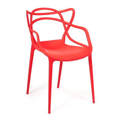 Стул Cat Chair (mod. 028) пластик, 54,5*56*84см, красный, 033 14102