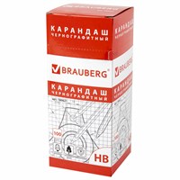 Карандаш чернографитный BRAUBERG 180621