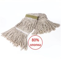 Насадка МОП Кентукки для швабры, хлопок/полиэстер, длина ворса 37 см, вес 400 г, LAIMA PROFESSIONAL, 601512 601512