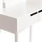 Туалетный столик с зеркалом и табуретом Secret De Maison FABRON (mod. TT-DT033) МДФ+сосна, 80*40*130,5, Белый (White) 3410