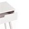 Туалетный столик с зеркалом и табуретом Secret De Maison FABRON (mod. TT-DT033) МДФ+сосна, 80*40*130,5, Белый (White) 3410