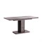Стол обеденный SKAT ЛДСП/МДФ, 120-160х80х75 см, Оникс/Графит 3452