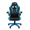 Game 15 Chairman Кресло геймерское экокожа, черный/голубой 4106