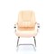 RT-090BS Кресло для посетителей экокожа, бежевый Код товара: n0d719123-f866-11e8-80df-005056980e61 RT-090BS