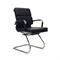 RT-08BS Кресло для посетителей экокожа, черный RT-08BS
