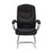 GY-6001 Кресло для посетителей экокожа, черный GY-6001