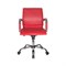 CH-993-Low Кресло для руководителя экокожа, красный CH-993-Low