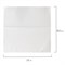 Полотенца бумажные 200 шт., LAIMA (H2) ADVANCED WHITE 111338