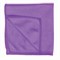 Салфетка для стекол и зеркал, гладкая микрофибра, 30?30 см, фиолетовая 601248