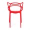 Стул Cat Chair (mod. 028) пластик, 54,5*56*84см, красный, 033 14102