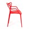 Стул Cat Chair (mod. 028) пластик, 54,5*56*84см, красный, 033 14102