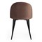 Стул MONRO (mod. 710) ткань/металл, 56х51х80 см, высота до сиденья 47 см, коричневый barkhat 12/черный 17203