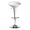 Стул барный NAIL (mod. KY801) металл/пластик, 42*44*67-88 см, белый/хром 15090
